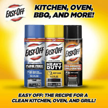 Oven cleaner multipack showing three spray bottles: oven, heavy duty, and grill grates