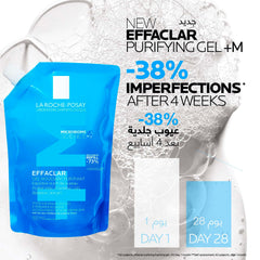 La Roche-Posay Effaclar Acne Purifying Foaming Cleansing Gel for Oily Skin, 400ml