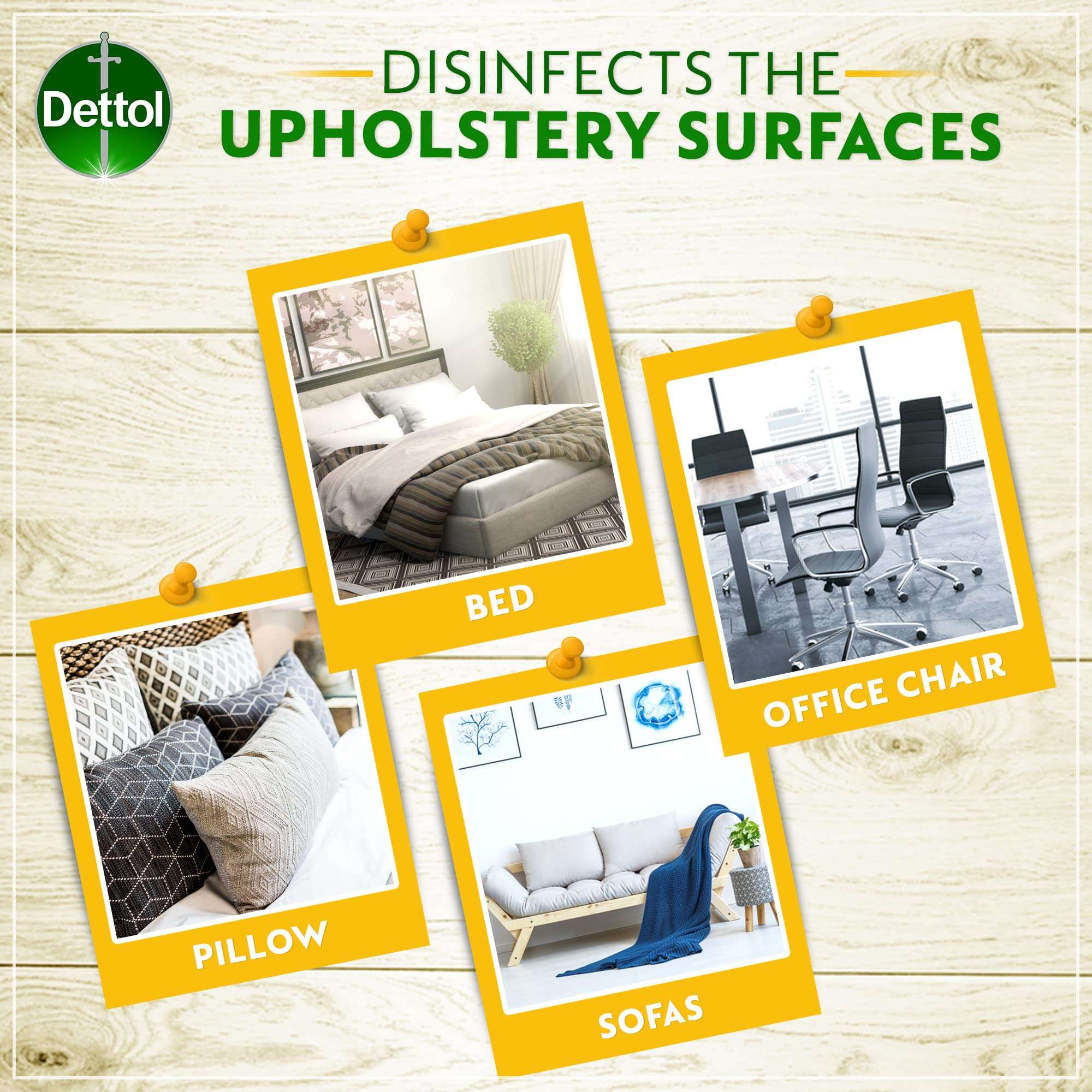 Dettol All in One Disinfectant Spray, Citrus Scent, 450ml