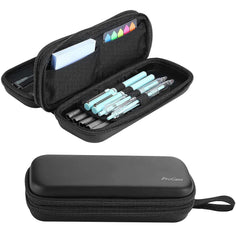 ProCase Pen Pencil Case, 2-Layer EVA Zipper Pencil Box Pouch Large Capacity Stationery Storage Organizer for School Office Supplies