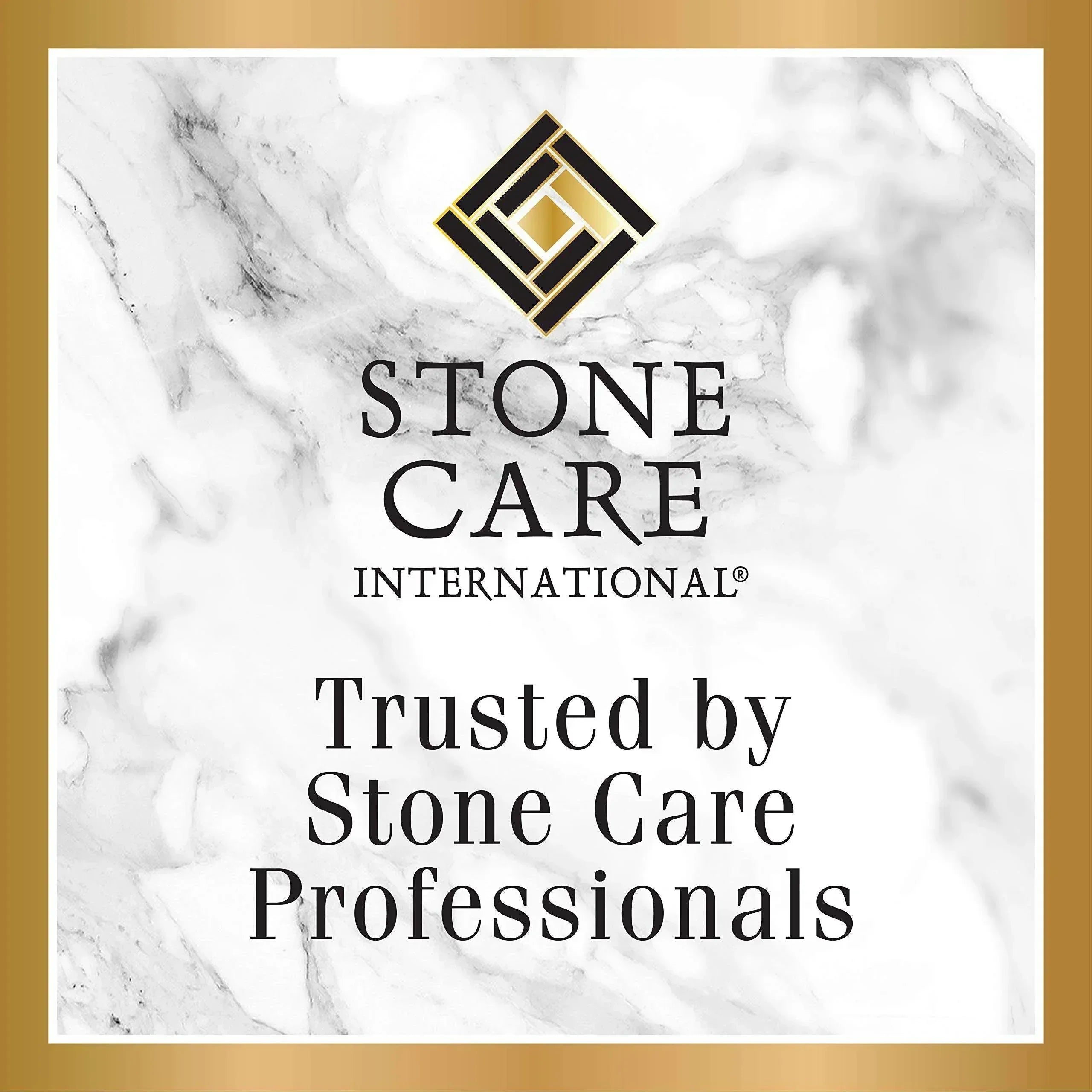 Stone Care International branding card with Stone Care logo and trusted text