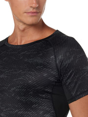 Sports Running Compression Sets, Mens Sportswear 3 pack Quick Dry Fitness Workout Suits with Basic T Shirts, Loose Fitting Shorts, Compression Pants, Size M-3XL