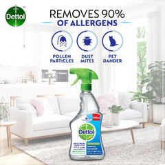 Limpiador de superficies antibacteriano Dettol en botella con pulverizador, 500 ml