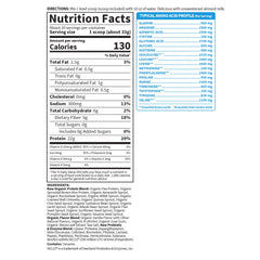 Garden of Life Raw Organic Protein Vanilla Powder, 20 Servings - Certified Vegan, Gluten Free, Organic, Non-Gmo, Plant Based Sugar Free Protein Shake With Probiotics & Enzymes, 4G Bcaas, 22G Protein