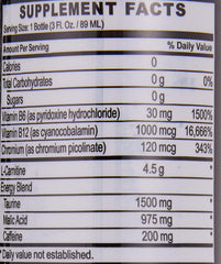 MUSCLE CORE NUTRITION L-Carnitine 4500 Tangerine, 89 Ml Box Of 12