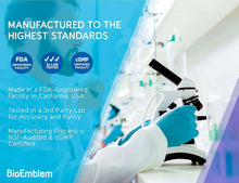 Manufacturing standards panel for Triple Complex magnesium in a FDA-registered facility
