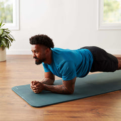 Extra Thick Exercise Yoga Gym Floor Mat with Carrying Strap