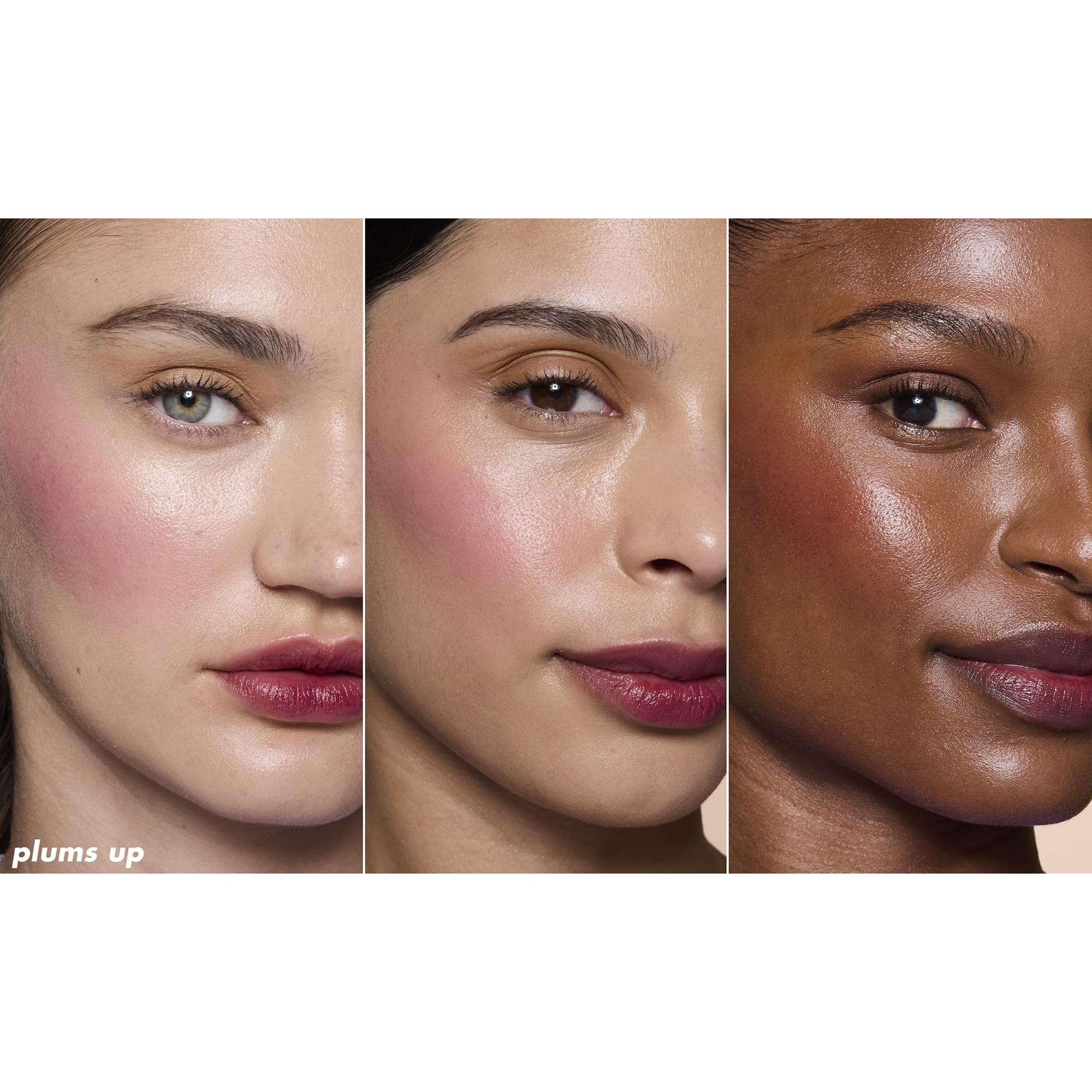 e.l.f. Sheer For It Blush Tint, Versatile Lip and Cheek Ink, for a Natural, Long-Lasting Colour Kick, Vegan and Cruelty Free, Plums Up