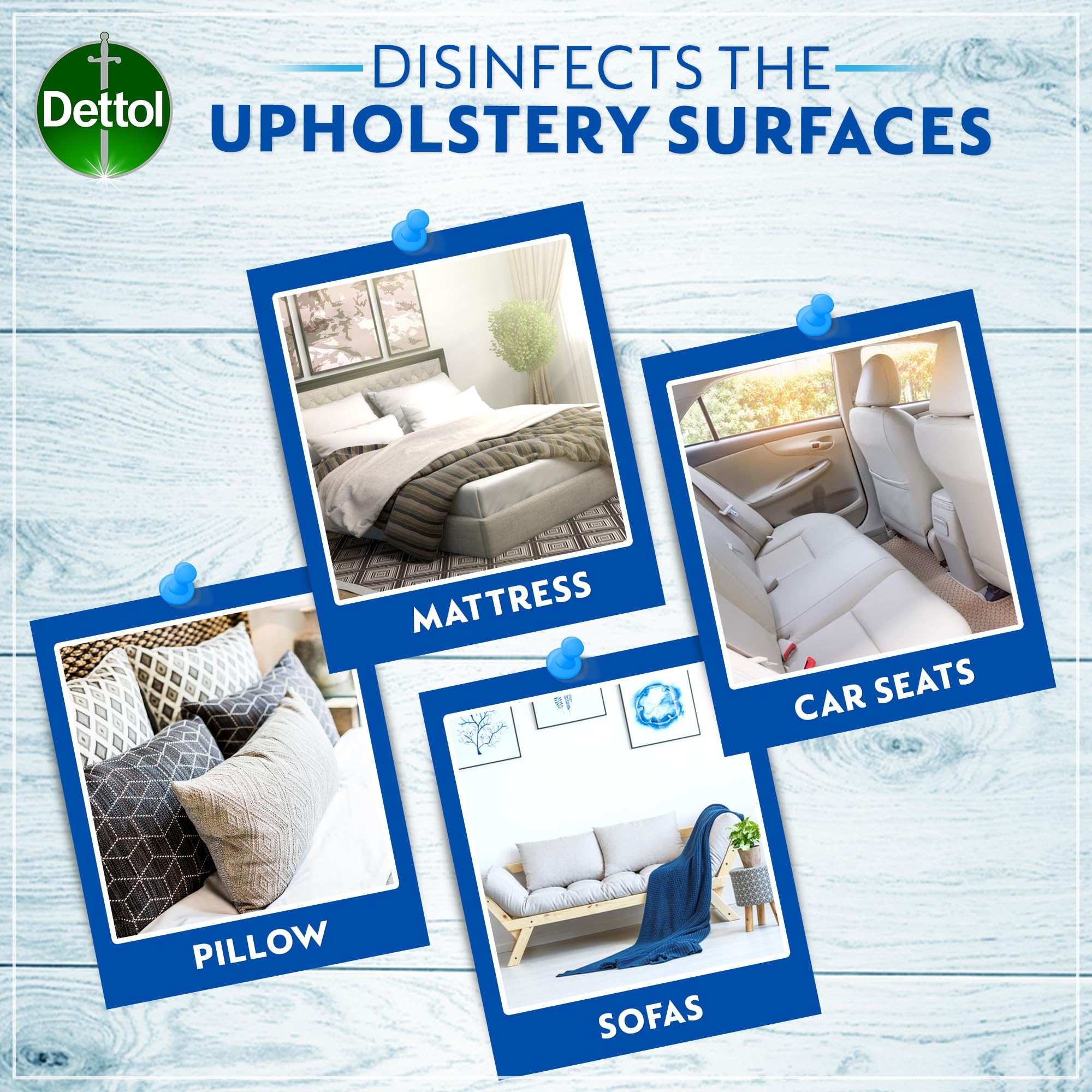 Dettol Multi-Purpose Surface Disinfectant, 450 ml, Breeze