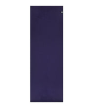 Manduka X yoga mat, purple full sheet with small corner logo
