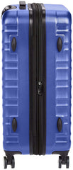 Premium Hardside Spinner Luggage with Built-In TSA Lock - 24-Inch (60cm), Material: Polycarbonate, Blue