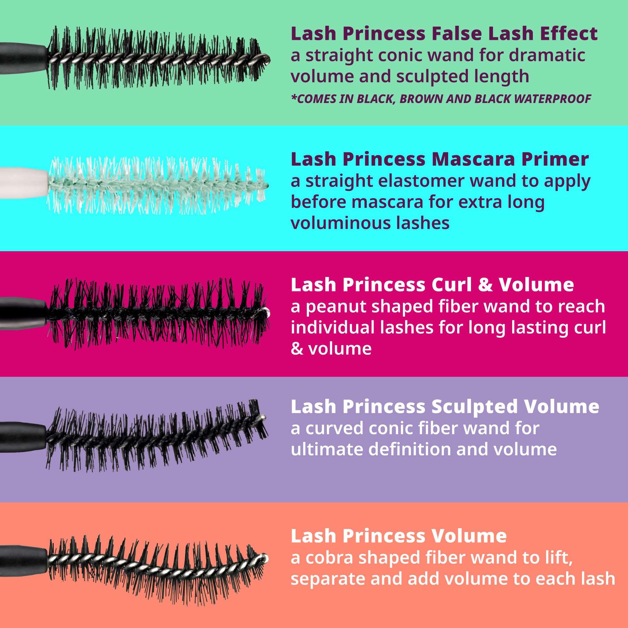 Essence Lash Princess Volume & Style Mascara, Black, 12 ml