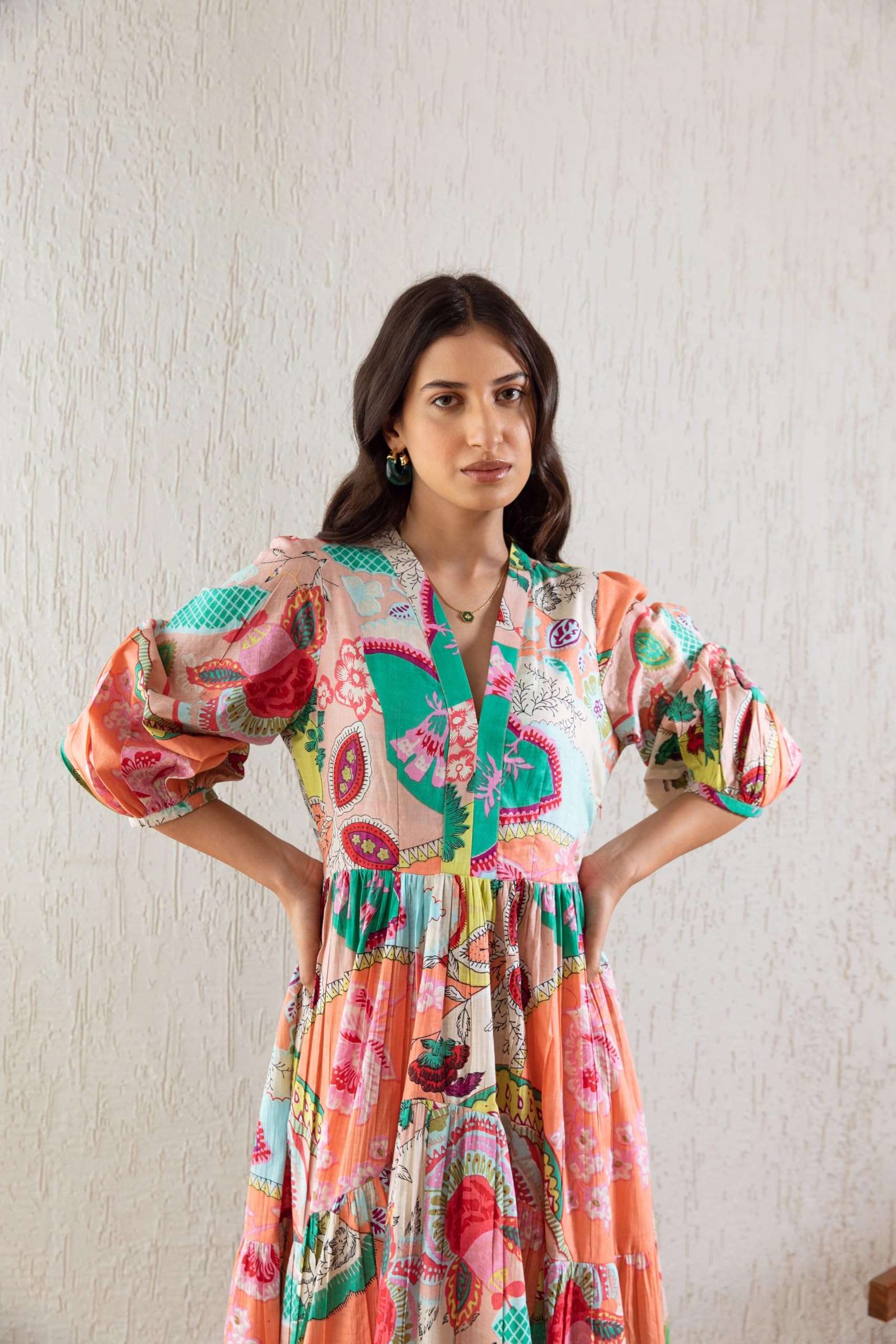 GRECIILOOKS Women Midi-Maxi Dresses | Short-Long Dress | Floral Print | Every Occation Dress for Women