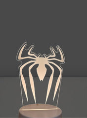 Huitich Spiderman LED Lamp for Kids Night Room Light