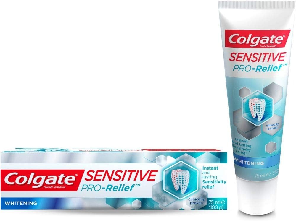 Colgate Sensitive Pro Relief Whitening Toothpaste, 75ml