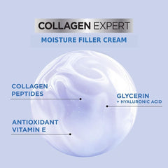 L’Oréal Paris Collagen Expert Moisture Filler Cream with Collagen + Peptides - 50 ml