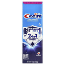 Crest, Kids, Advanced, Fluoride Anticavity Toothpaste, 6+ Yrs, Strawberry, 4.1 oz (116 g)