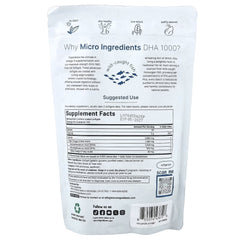 Micro Ingredients, DHA 1000, Lemon, 200 Enteric-Coated Capsules