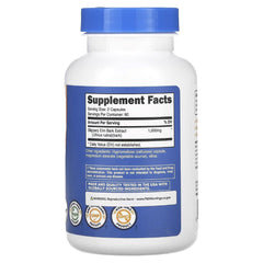 Nutricost Slippery Elm Bark 500mg – 120 Capsules | Herbal Digestive Support Supplement