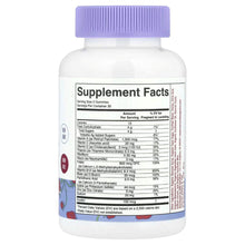 MaryRuth's supplement facts on prenatal & postnatal multivitamin gummies bottle