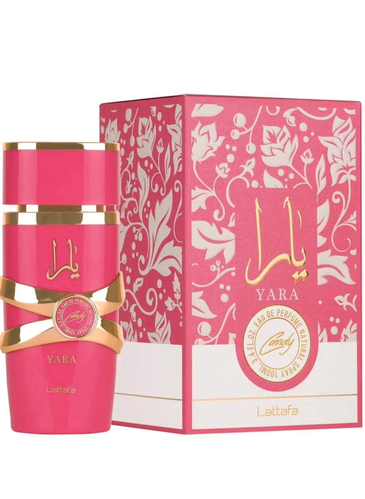 Lattafa Yara Candy Eau De Parfum 100ml – Sweet Fruity Gourmand Perfume for Women