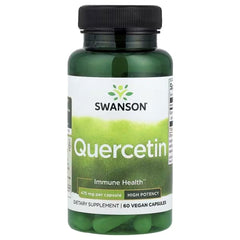 Swanson Vitamins High Potency Quercetin 475 mg – Antioxidant & Immune Support, 60 Vegan Capsules