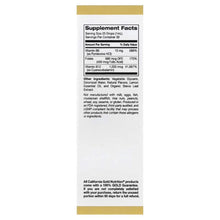 Vitamin B12 + B6 with folic acid liquid drops package, Supplement Facts back panel