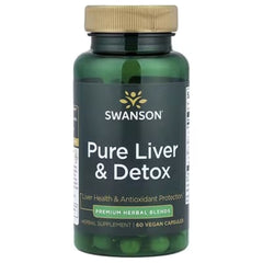 Swanson Vitamins Pure Liver & Detox, 60 Vegan Capsules