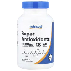 Nutricost Super Antioxidants | Advanced Antioxidant Blend Supplement | Supports Immune Health & Cellular Protection | 120 Capsules