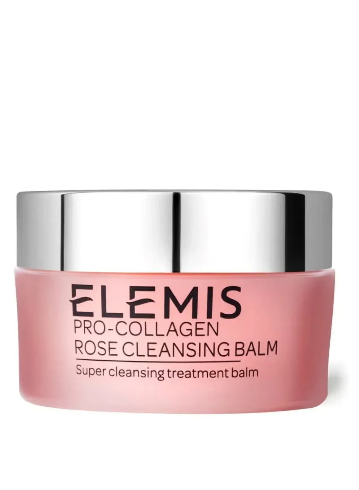 Elemis Pro-Collagen Rose Cleansing Balm 20g – Hydrating 3-in-1 Makeup Removing Balm with English Rose Extract