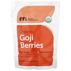 Micro Ingredients, Organic Goji Berries, 454 g (1 lb)