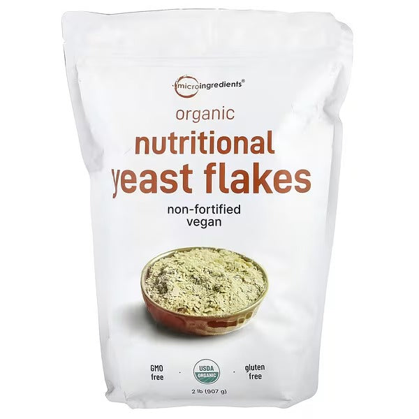 Micro Ingredients, Organic Nutritional Yeast Flakes, 2 lb (907 g)