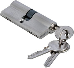 GEEPAS - 70MM Double Cylinder for Mortise Lock Body | Pin Cylinder | Security Cylinder with 3 keys (GWH65076)