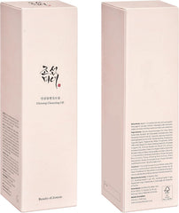 Beauty of Joseon Ginseng Cleansing Oil Waterproof Makeup Remover for Sensitive, Acne-Prone Facial Skin. Korean Skin Care for Men and Women, 210ml