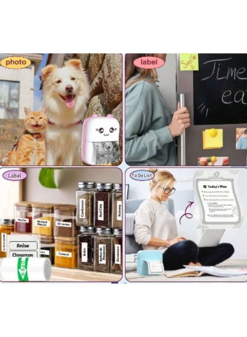 Huitich Thermal Receipt Paper for Barcode Labels Roll