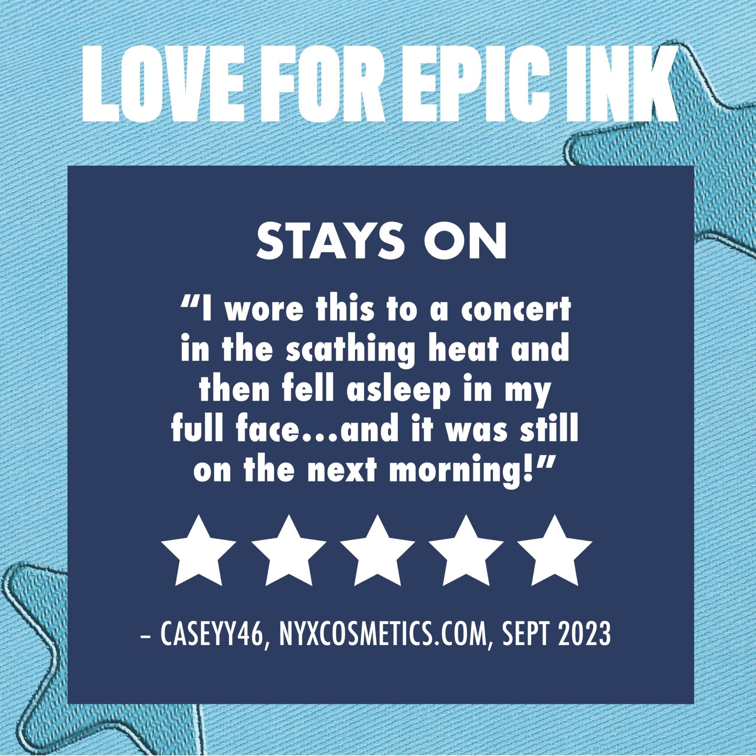 NYX PROFESSIONAL MAKEUP Epic Ink Liquid Eyeliner, Long-Lasting, Waterproof, 01 Black