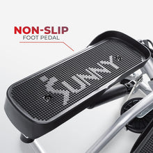 Non-slip foot pedal with textured surface and black pedal edges