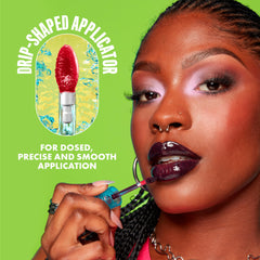 NYX Professional Makeup Lip IV Hydrating Gloss Stain, Lip Gloss, Up to 12HR Hydration, High Pigment, Wet Shine Finish, Bubblegum Burst