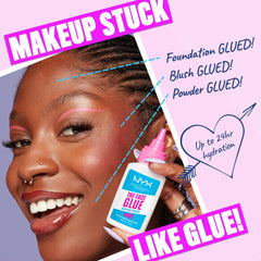 NYX Professional Makeup Primer The Face Glow, Gripping Primer, Up to 24 Hour Hydration, Makeup Lasts Up to 24 Hours, 35 ml
