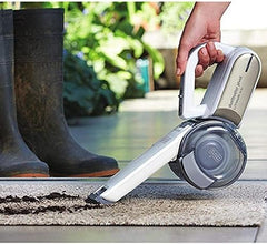 BLACK + DECKER Dustbuster pivot 21.6 wh Pivoting Nozzle, Compact Cordless Vacuum, Ideal for Home & Car, Easy Storage, Champagne/White - PV1420L-B5