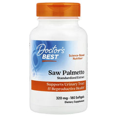 Doctor's Best, Saw Palmetto, Standardised Extract, 320 mg, 60 Softgels