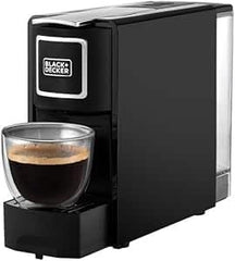 Black+Decker 750W 10 Cup Coffee Maker/Coffee Machine With Glass Carafe For Drip Coffee, Silver/Black - Dcm750S-B5, 2 Years Warranty