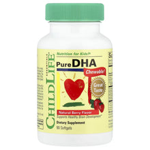 ChildLife Essentials, Pure DHA, Natural Berry, 90 Softgels