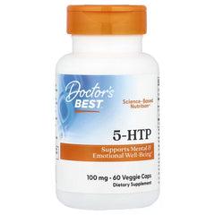 Doctor's Best, 5-HTP, 100 mg, 60 Veg Caps