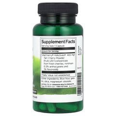 Swanson Vitamins HiActives® Tart Cherry 465 mg – 60 Capsules | Antioxidant & Joint Health Supplement