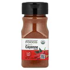 California Gold Nutrition Organic Cayenne Pepper Powder – 2.75 oz (77 g) Pure Natural Spice