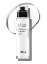 COSRX peptide skin booster serum bottle with black pump and clear liquid, 150 ml