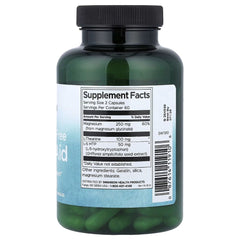 Swanson Vitamins Melatonin-Free Sleep Aid – 3-in-1 Sleep Support Formula, 120 Capsules