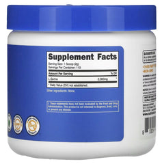 Nutricost L-Serine Powder Unflavoured 227g (8 oz) | Premium Amino Acid Supplement