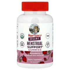 MaryRuth's, Organic Menstrual Support Gummies, Strawberry, 60 Gummies
